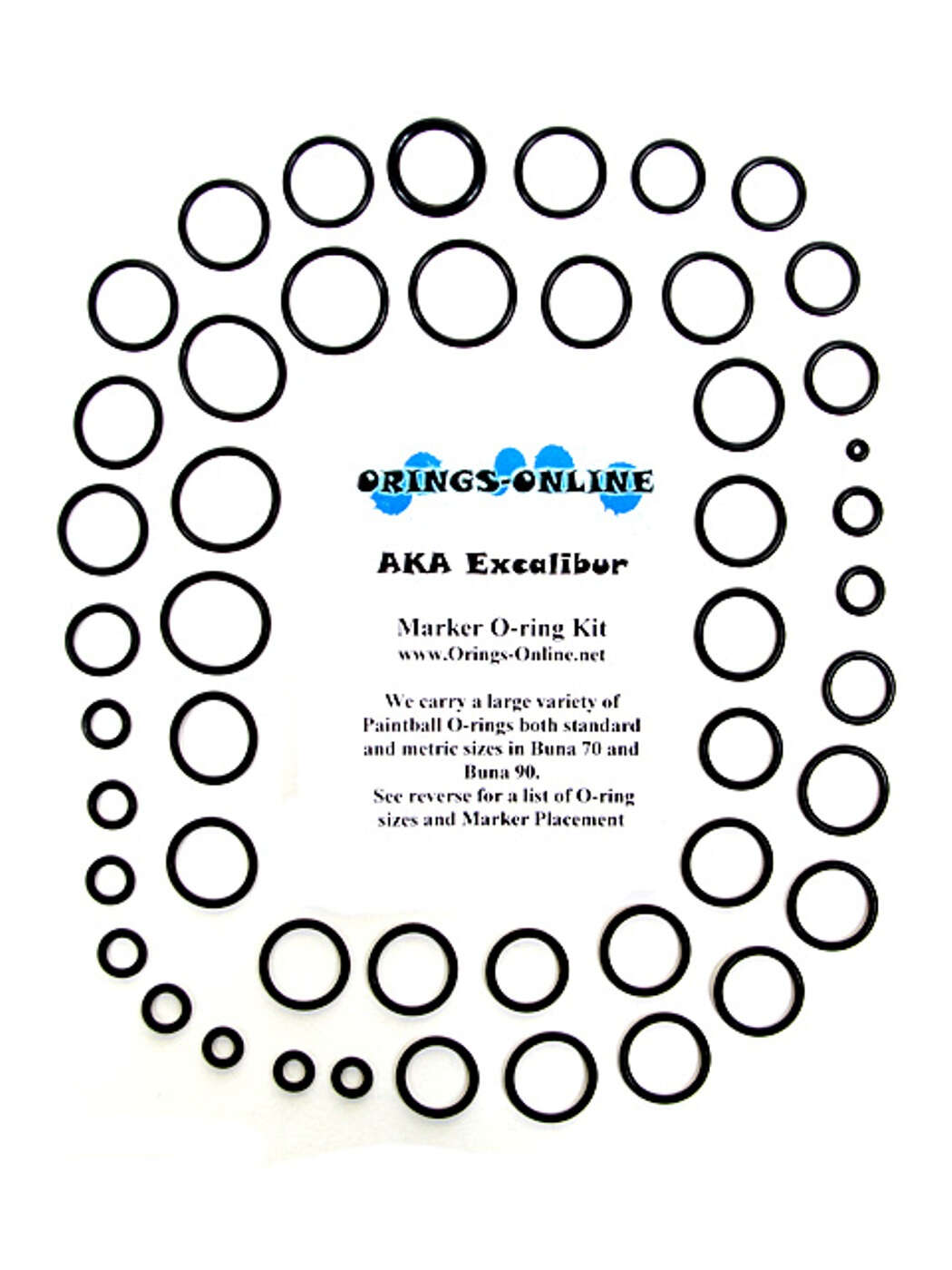 AKA Excalibur Marker O-ring Kit